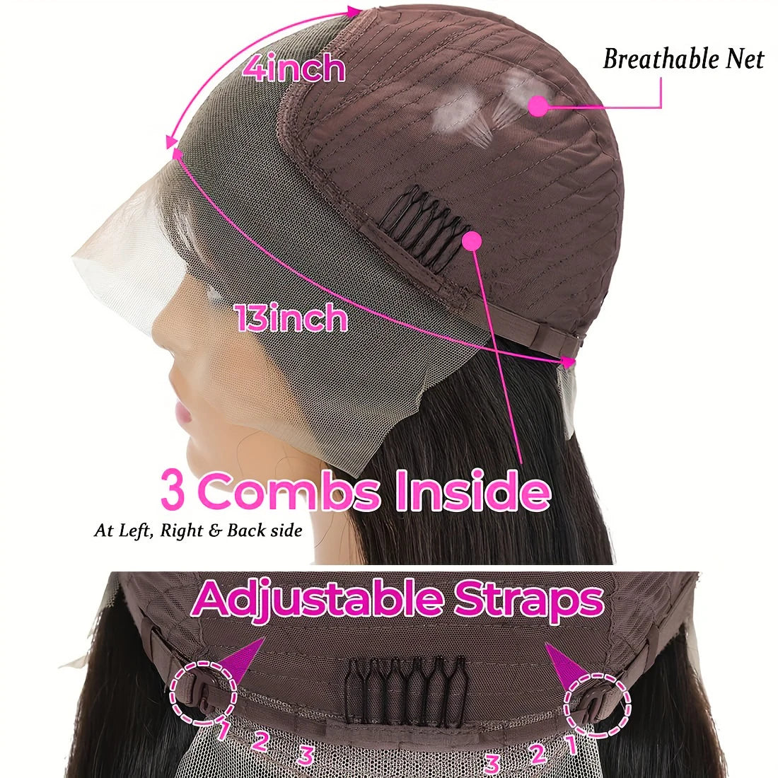 Body Wave Short Bob Wigs 4/27 Brown With Blonde Highlight Bob Wig Human Hair 13x4 Lace Frontal 200% Density Pre Plucked Bob Wigs