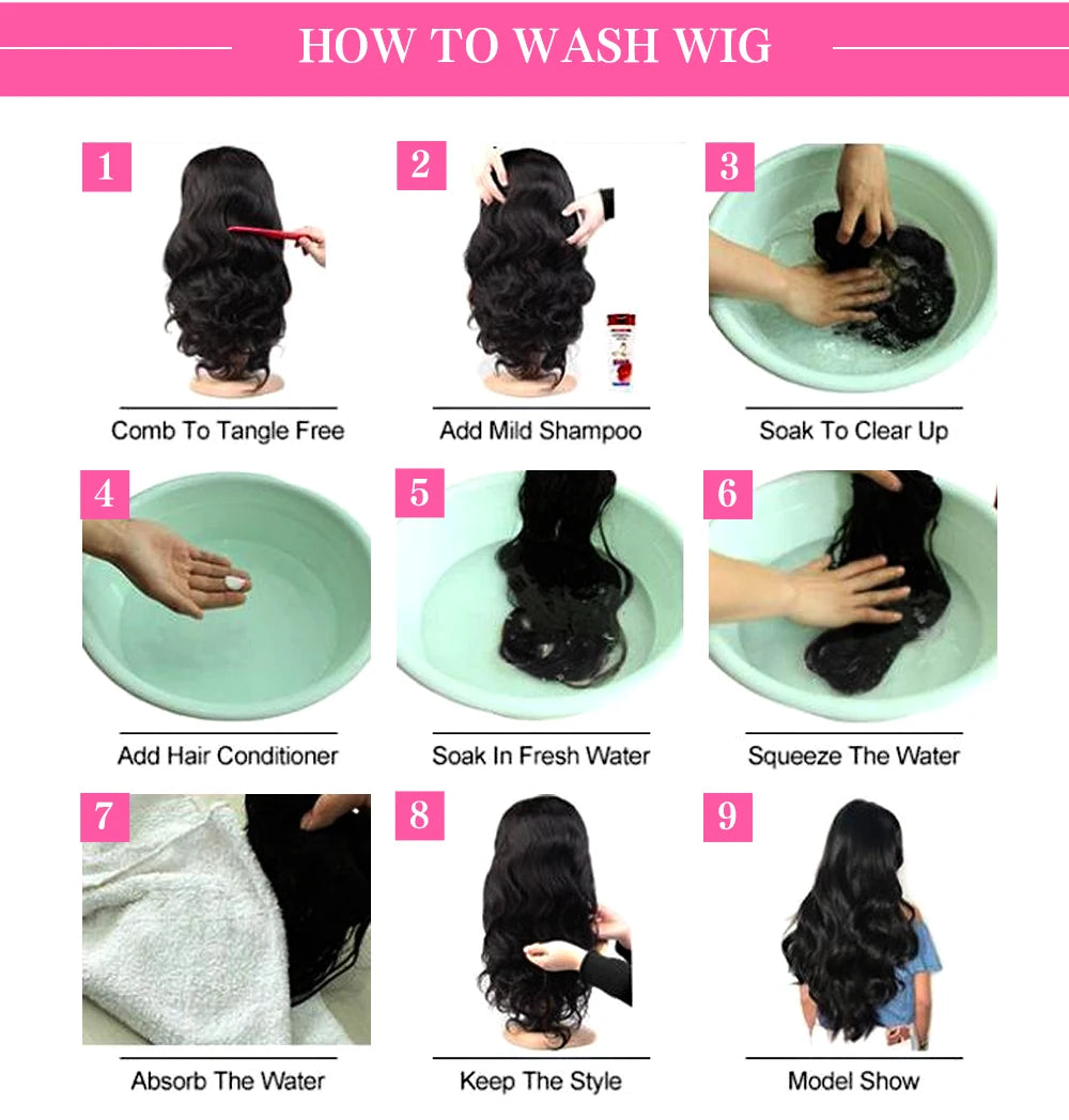 Body Wave Short Bob Wigs 4/27 Brown With Blonde Highlight Bob Wig Human Hair 13x4 Lace Frontal 200% Density Pre Plucked Bob Wigs