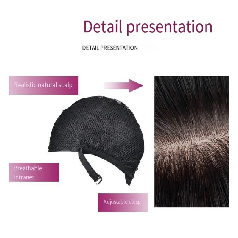 Best-selling synthetic fiber long curly air bangs big wave high temperature silk mechanism full head wig
