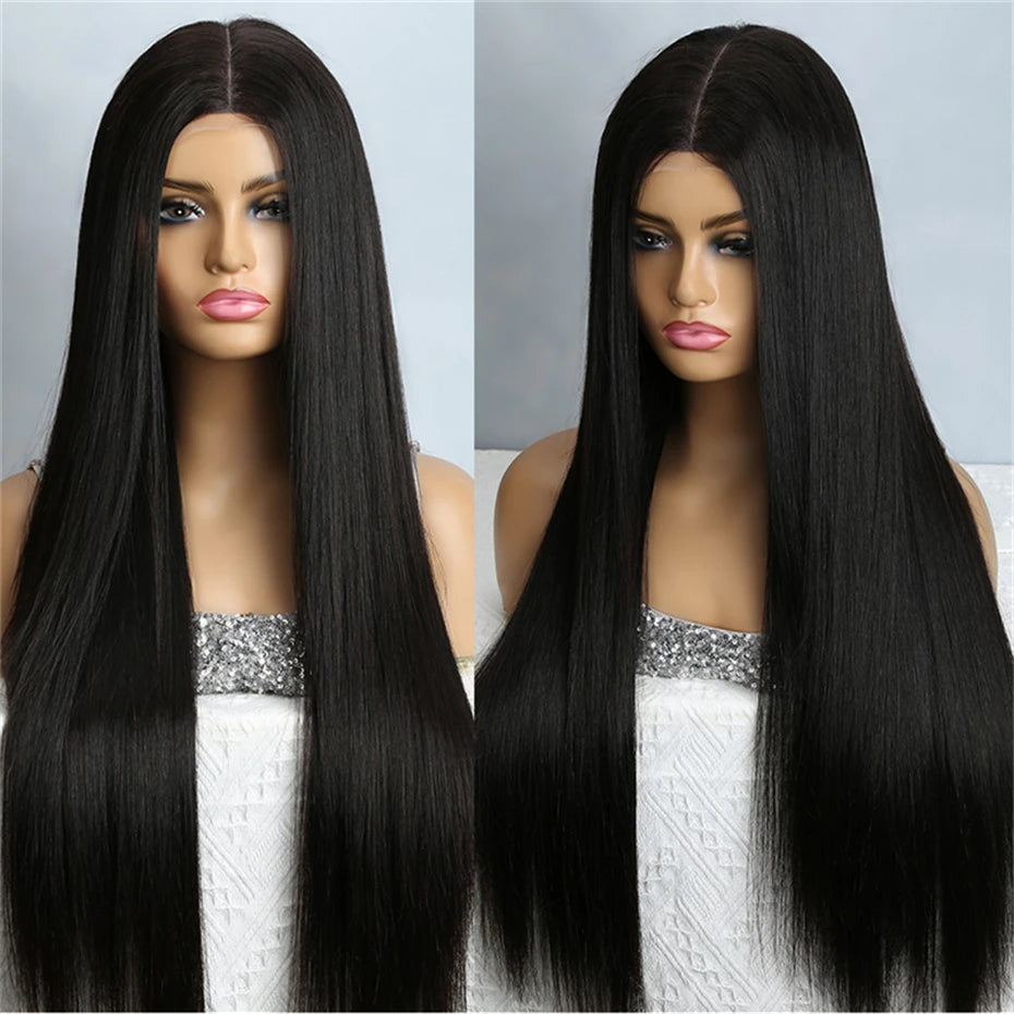 300% Real High Density Raw Vietnamese Hair 13x4 HD  Lace Front Human Hair Wigs Super Double Drawn Bone Straight 5x5 Closure Wig